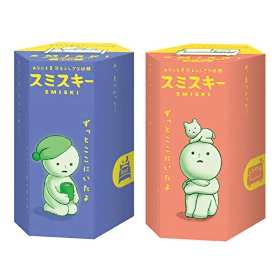 Smiski Glow in The Dark Mini Figure Set: Bed + Living Series 2 Assorted Blind Box
Smiski Glow in The Dark Mini Figure Set: Bed + Living Series 2 Assorted Blind Box