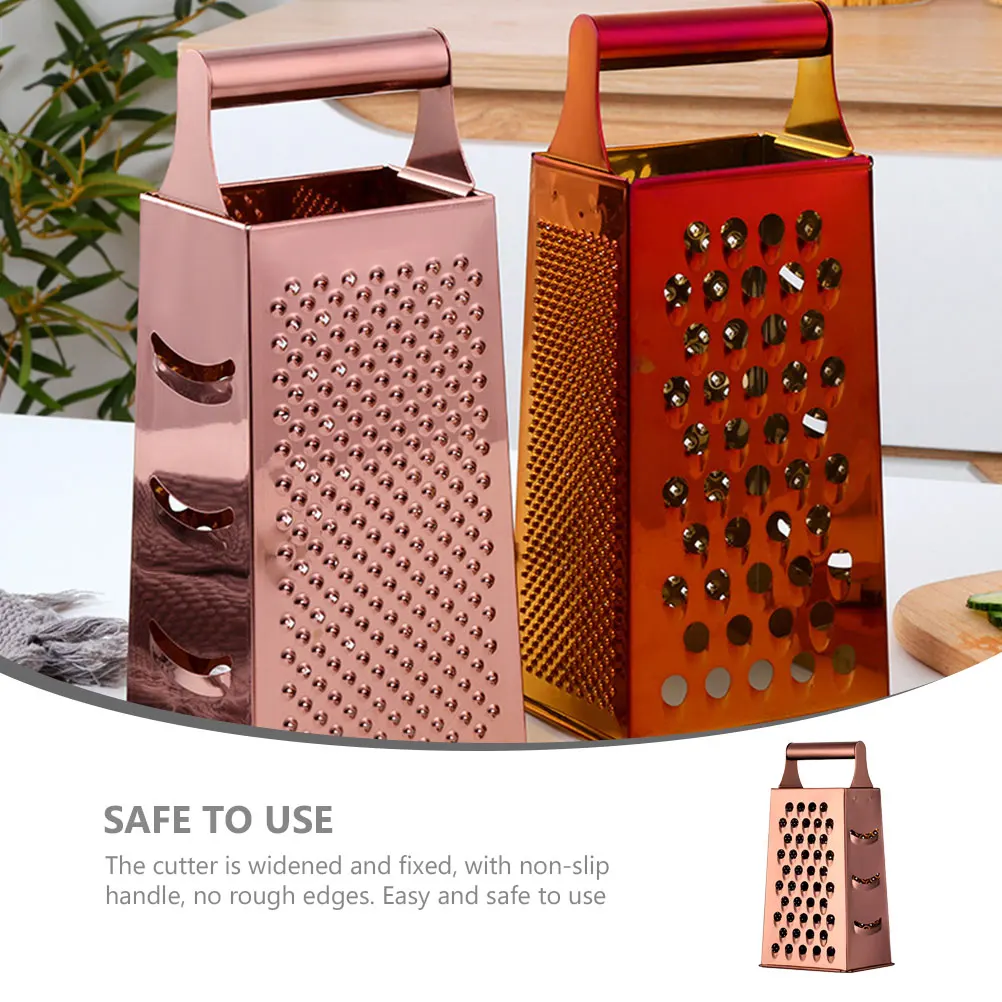 Multipurpose Grater Tool Stainless Steel For Cheese Vegetables Garlic Ginger Slicing Shredding Kitchen Gadgets Supplies
Multipurpose Grater Tool Stainless Steel For Cheese Vegetables Garlic Ginger Slicing Shredding Kitchen Gadgets Supplies