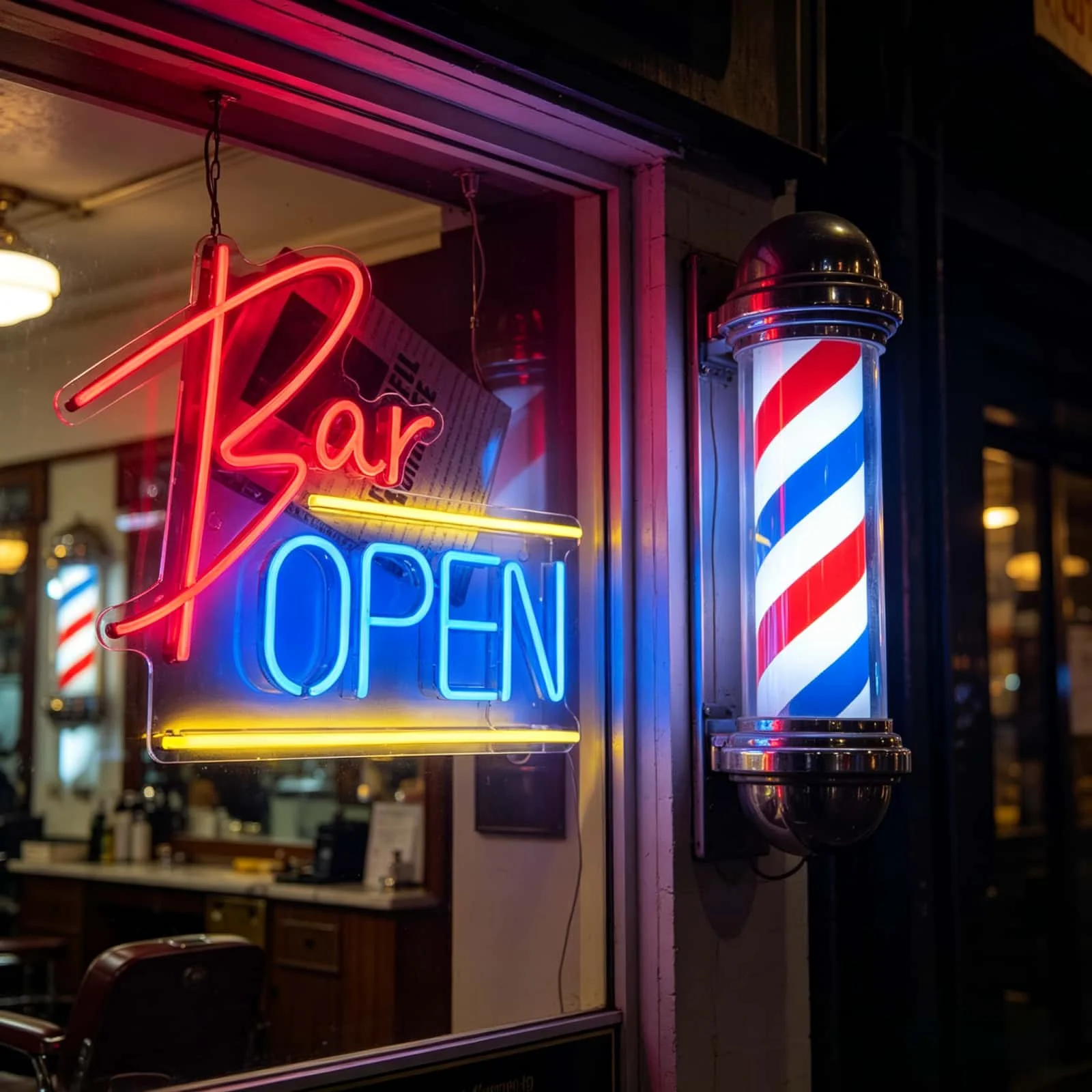 Bar Open Neon Sign, Multi-Color LED Neon Light for Bar Pub Wall Decor, USB Powered Open Sign for Business Store & Man Cave
Bar Open Neon Sign, Multi-Color LED Neon Light for Bar Pub Wall Decor, USB Powered Open Sign for Business Store & Man Cave