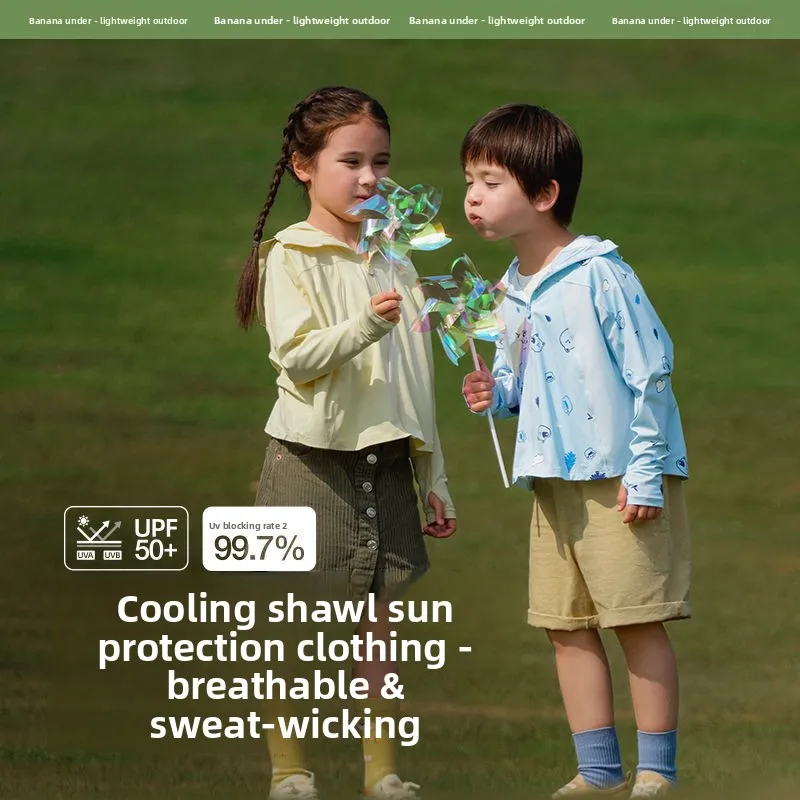 Baby Lightweight UV Protection Clothes Children's Summer Outerwear Banana Le Touch Series Casual Sle Polyester Fiber
Baby Lightweight UV Protection Clothes Children's Summer Outerwear Banana Le Touch Series Casual Sle Polyester Fiber