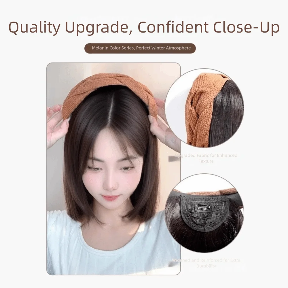New Hair Extension Synthetic Headband Replacement Natural Wig Clip Straight Hair Hairpieces Synthetic Women
New Hair Extension Synthetic Headband Replacement Natural Wig Clip Straight Hair Hairpieces Synthetic Women