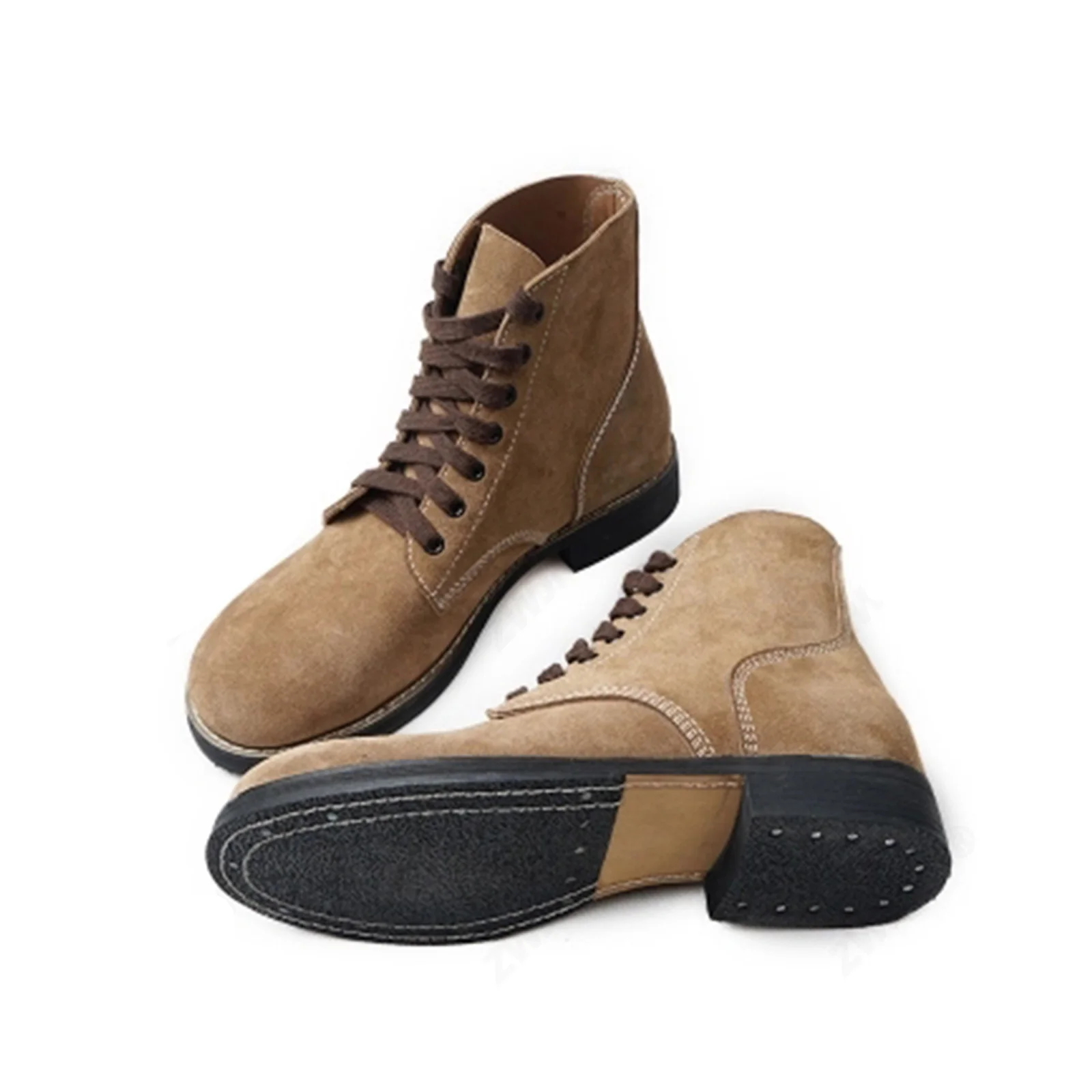 Мужские ботинки из натуральной замши времен Второй мировой войны, винтажные тактические короткие ботинки 1943, уличные походные рабочие ботинки для мужчин M1943
Мужские ботинки из натуральной замши времен Второй мировой войны, винтажные тактические короткие ботинки 1943, уличные походные рабочие ботинки для мужчин M1943