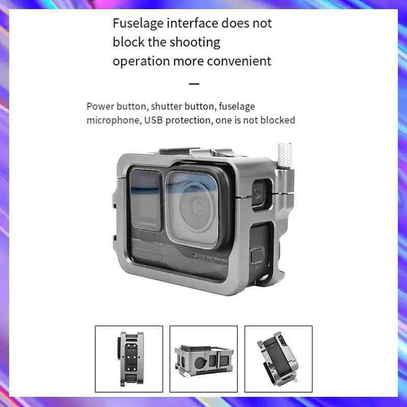 Camera Housing Cage For Insta360 Ace /Ace Pro Frame Case Quick Release Case Mount Adapter
Camera Housing Cage For Insta360 Ace /Ace Pro Frame Case Quick Release Case Mount Adapter