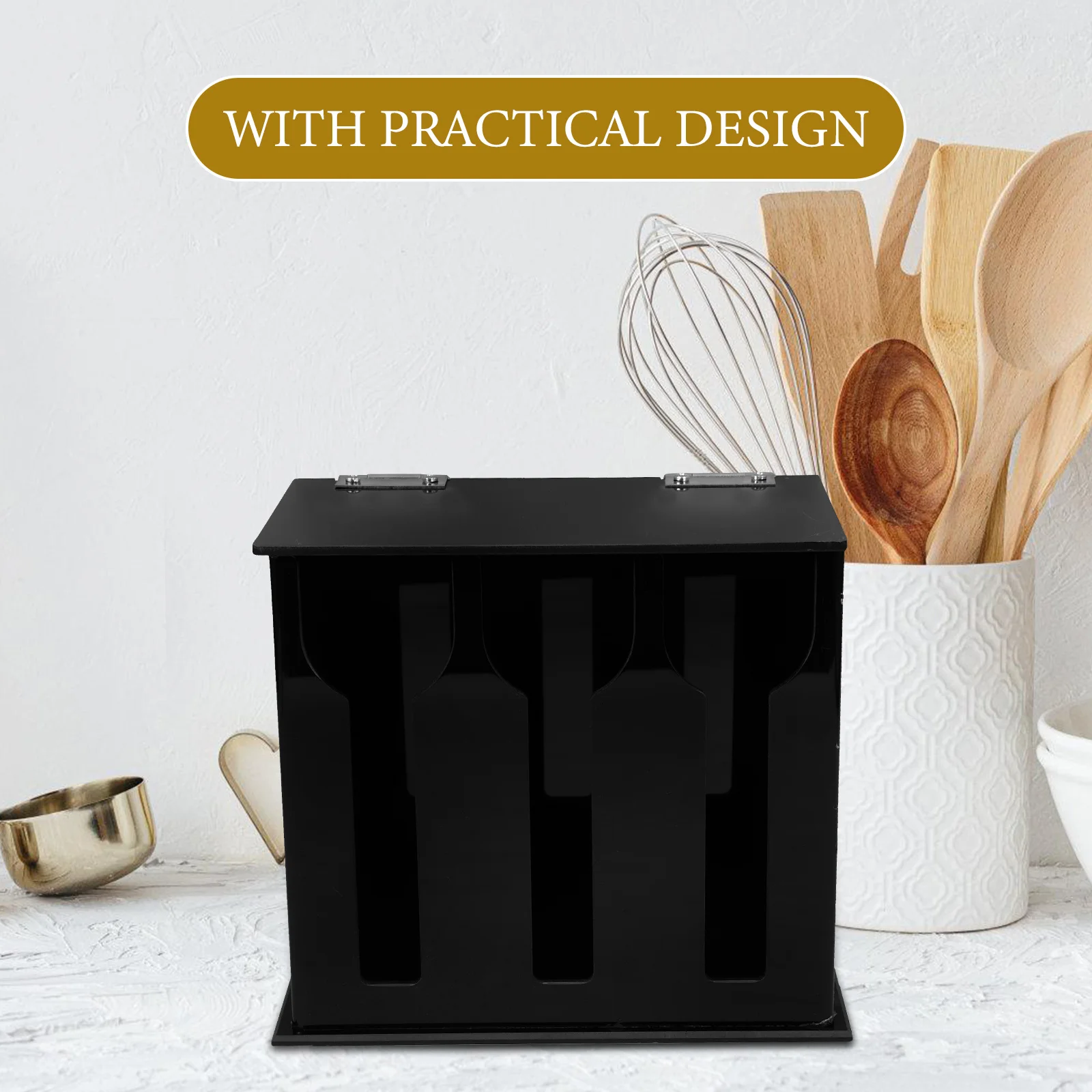 1pc Acrylic Spoon Stand 3-Compartment Utensil Holder Non- Tableware Storage Rack for Coffee Shop
1pc Acrylic Spoon Stand 3-Compartment Utensil Holder Non- Tableware Storage Rack for Coffee Shop