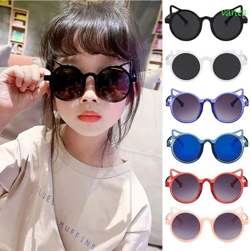 NEW Kids Sunglasses Girls Cartoon Cat Ear Children Glasses Boys Baby Sun glasses Cute Eyewear Shades Driver Goggles Protection
NEW Kids Sunglasses Girls Cartoon Cat Ear Children Glasses Boys Baby Sun glasses Cute Eyewear Shades Driver Goggles Protection