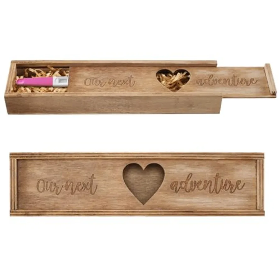 Barydat Pregnancy Test Gifts Box Keepsake Box Pregnancy Announcement for Husband Wooden Baby Reveal Announcements Surprise Idea
Barydat Pregnancy Test Gifts Box Keepsake Box Pregnancy Announcement for Husband Wooden Baby Reveal Announcements Surprise Idea