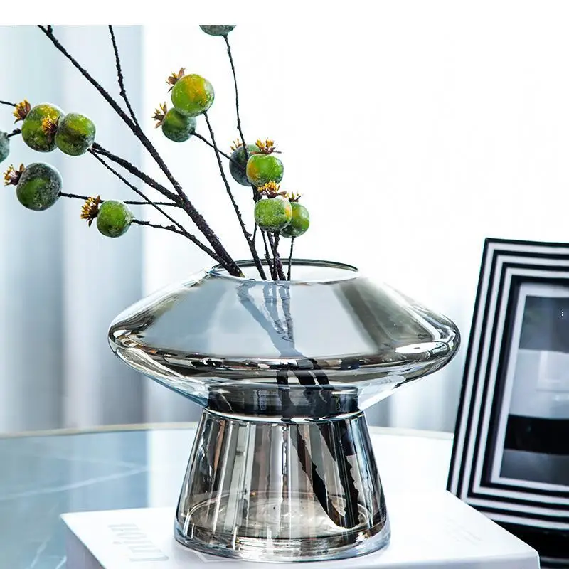 Glass Vase Mushroom Abstract Flower Arrangement Hydroponic Transparent Modern Home Decoration Wedding
Glass Vase Mushroom Abstract Flower Arrangement Hydroponic Transparent Modern Home Decoration Wedding