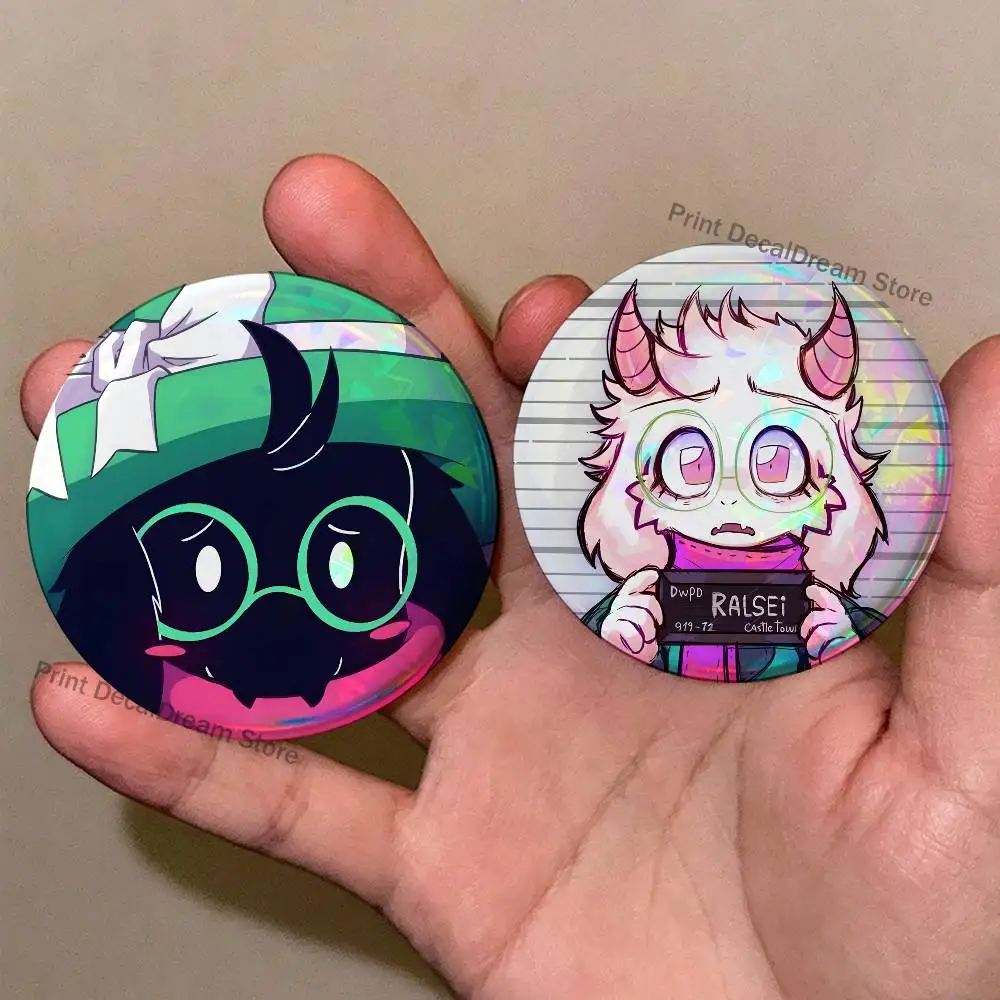 D-Deltarune Ralsei 22mm,32mm,42mm,58mm,75mm Round Badge Brooch for Various Clothing Backpacks Jewelry Accessories Gift
D-Deltarune Ralsei 22mm,32mm,42mm,58mm,75mm Round Badge Brooch for Various Clothing Backpacks Jewelry Accessories Gift