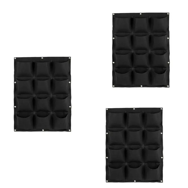 Вертикальный садовый грядка-кашпо ABJN-3X с несколькими карманами, настенный, для выращивания растений, из войлока, для дома/улицы, для трав, 12 карманов, черный
Вертикальный садовый грядка-кашпо ABJN-3X с несколькими карманами, настенный, для выращивания растений, из войлока, для дома/улицы, для трав, 12 карманов, черный