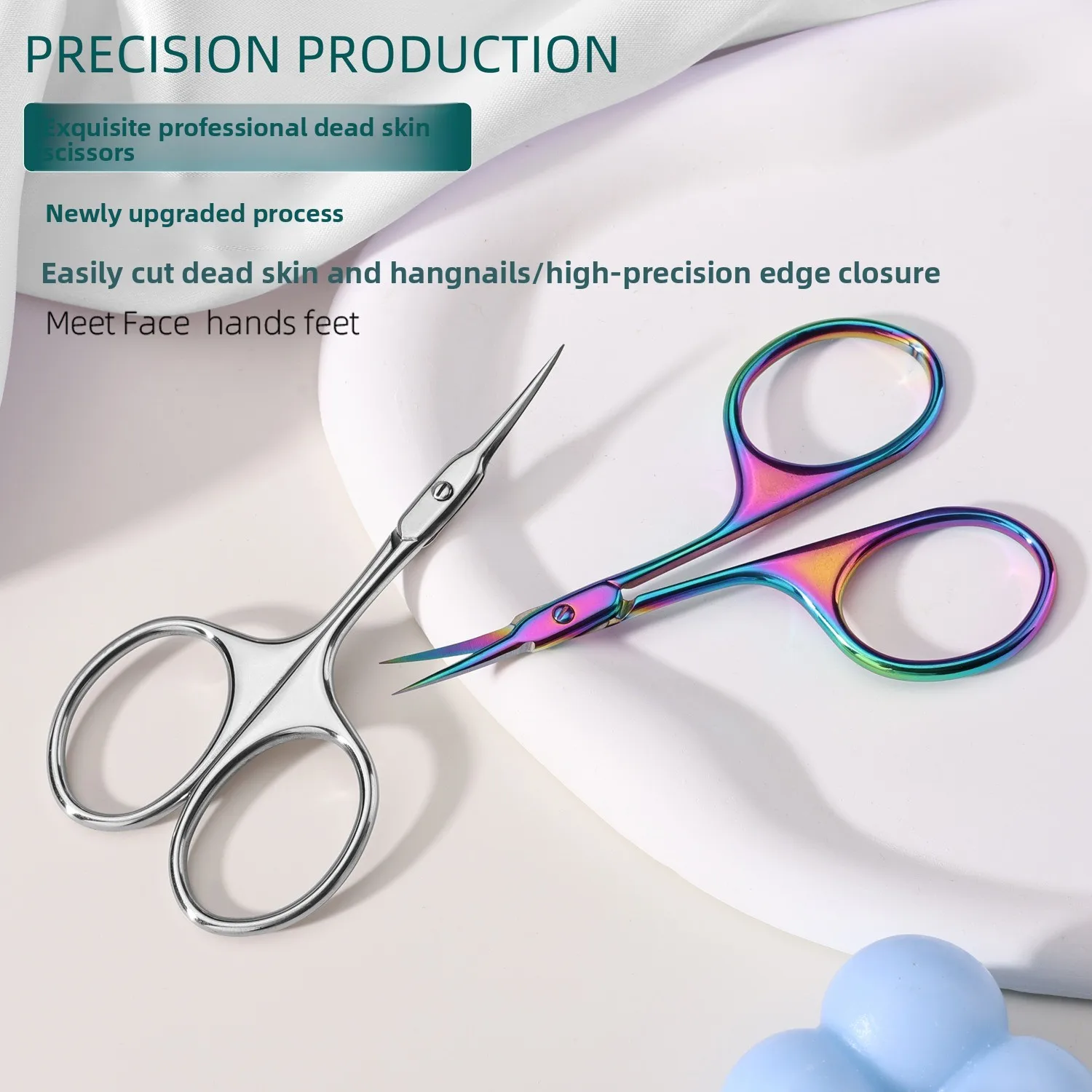 1Pc Russian Cuticle Scissors Nipper Dead Skin Scissors Stainless Steel Manicure Pedicure Tools Portable Exfoliating Nail Trimmer
1Pc Russian Cuticle Scissors Nipper Dead Skin Scissors Stainless Steel Manicure Pedicure Tools Portable Exfoliating Nail Trimmer