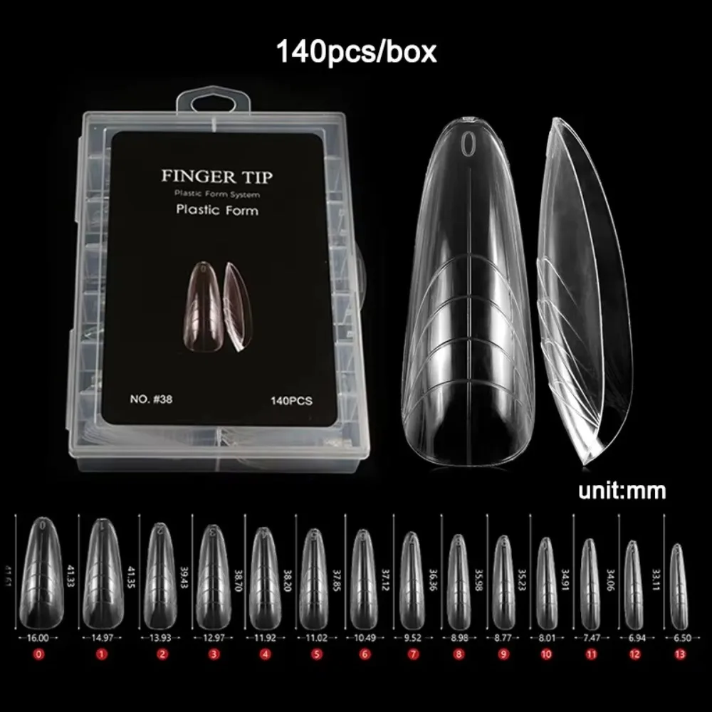 New Poly Nail Gel Nail Extension Molds Reusable Full Cover Manicure Curved Stiletto Extension 3D Nail Forms
New Poly Nail Gel Nail Extension Molds Reusable Full Cover Manicure Curved Stiletto Extension 3D Nail Forms