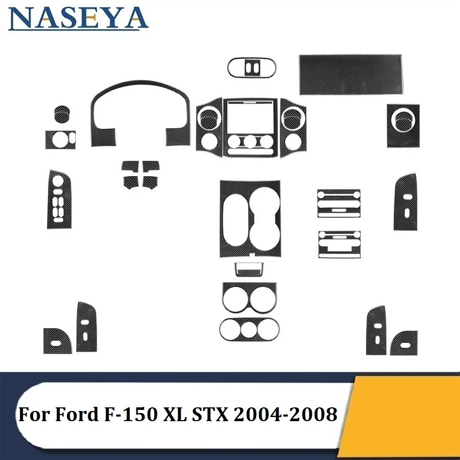Car Interior Decorative Accessories Carbon Fiber Black Interior Parts Stickers For Ford F-150 XL STX 2004 2005 2006 2007 2008
Car Interior Decorative Accessories Carbon Fiber Black Interior Parts Stickers For Ford F-150 XL STX 2004 2005 2006 2007 2008