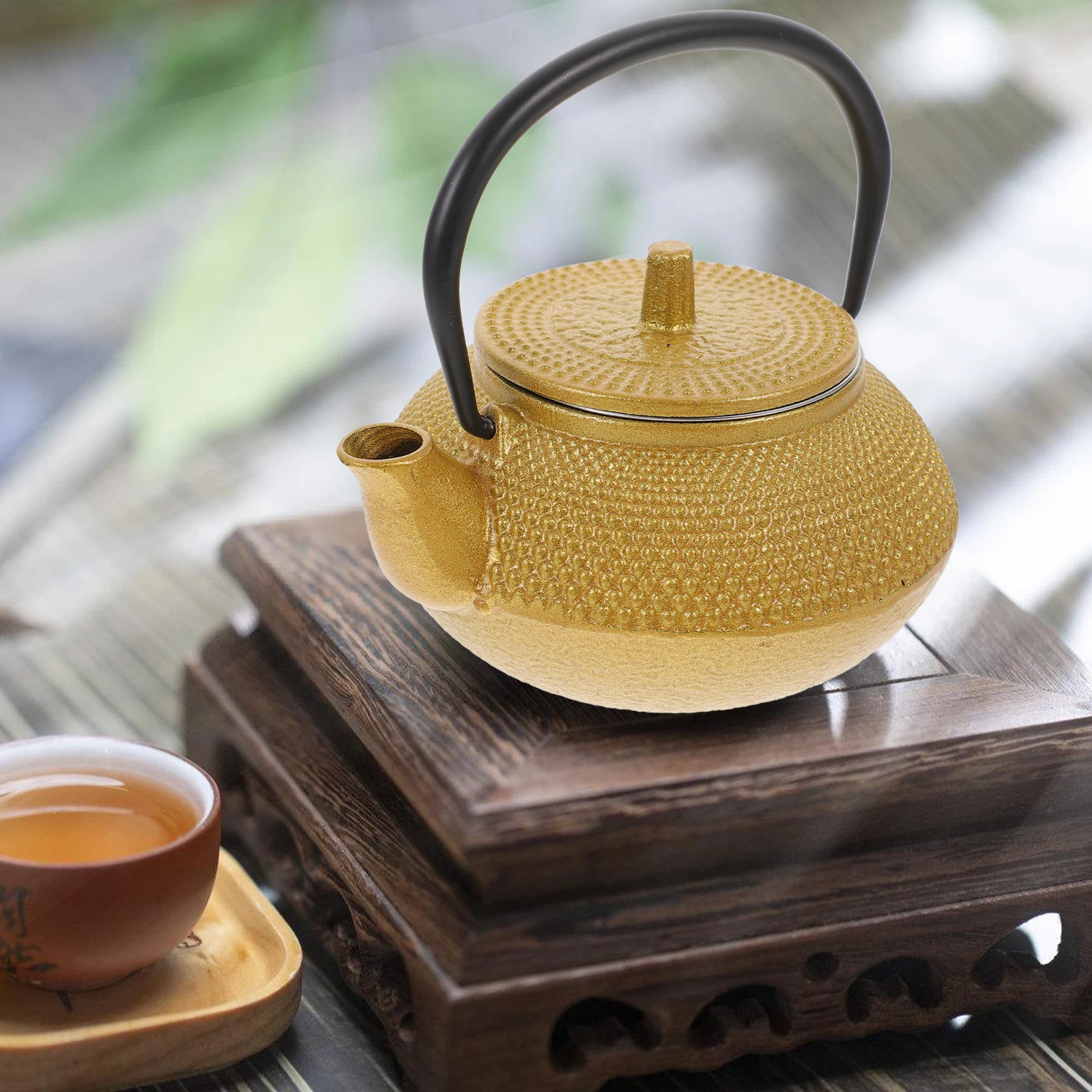 Boiling Iron Pot Chinese Tea Teakettle Portable Small Teapot for Stovetop Traditional
Boiling Iron Pot Chinese Tea Teakettle Portable Small Teapot for Stovetop Traditional