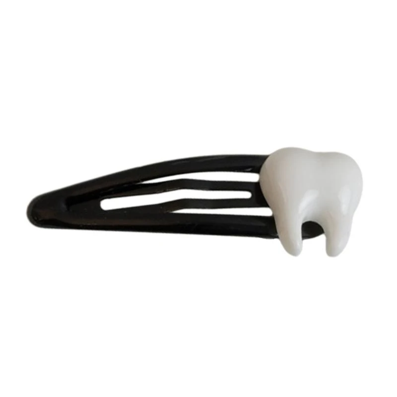 652F Tooth Clip Hairpin Y2K Girls Ornaments Headdress Hair Accessories Harajuku Barrettes Clip Bangs Hairpin
652F Tooth Clip Hairpin Y2K Girls Ornaments Headdress Hair Accessories Harajuku Barrettes Clip Bangs Hairpin