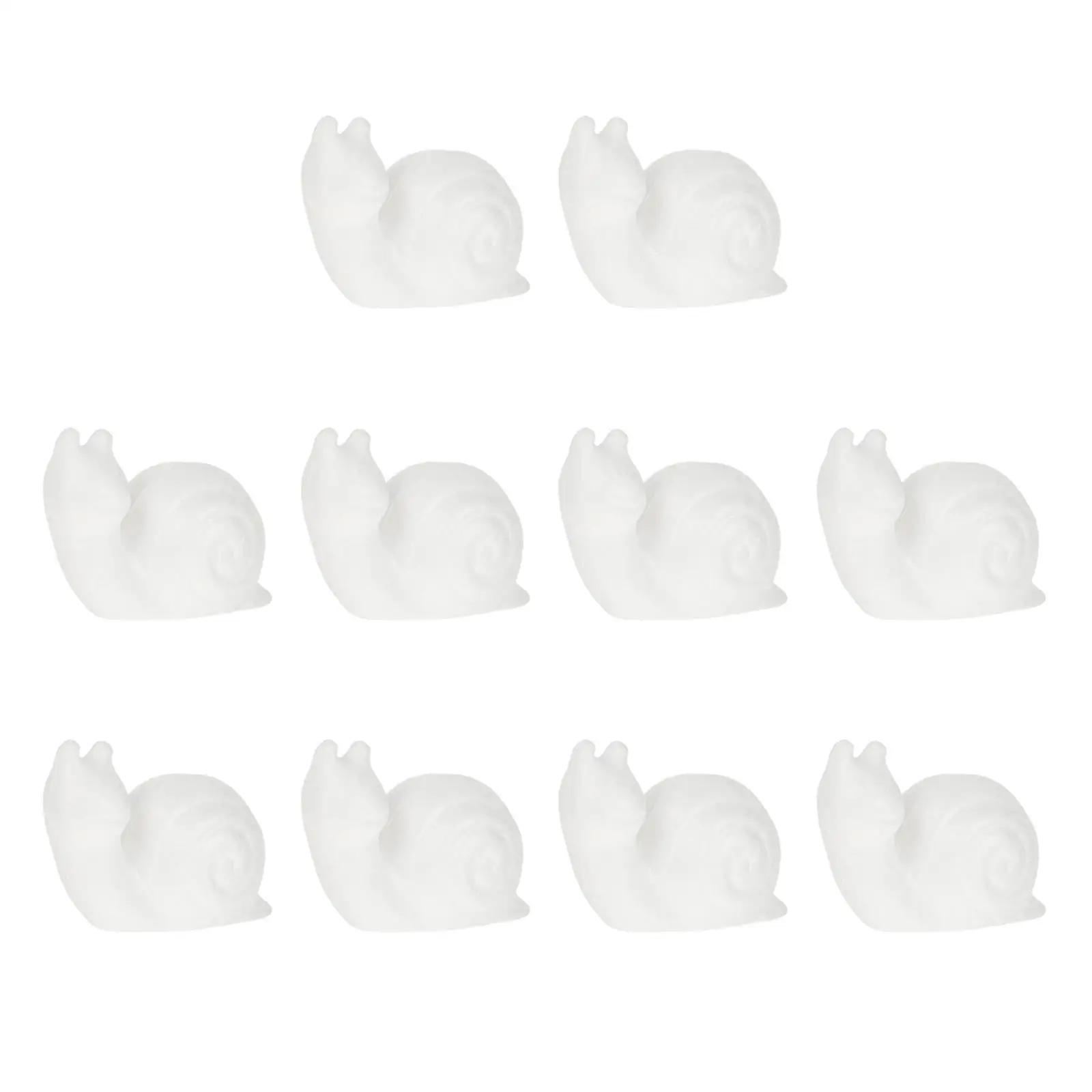 10 Pcs Foam Snail Models White DIY Crafts Decor Kids Toy Animal Puppet Graffiti Paintable Home Table Festival Atmosphere
10 Pcs Foam Snail Models White DIY Crafts Decor Kids Toy Animal Puppet Graffiti Paintable Home Table Festival Atmosphere