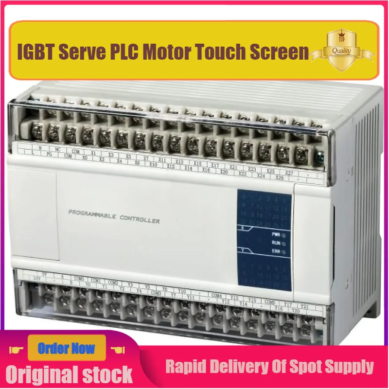 New Original XCM-24T4-C PLC DC24V 14 DI 10 DO Transistor 4 Channels Pulse Output For Motion Control Spot
New Original XCM-24T4-C PLC DC24V 14 DI 10 DO Transistor 4 Channels Pulse Output For Motion Control Spot