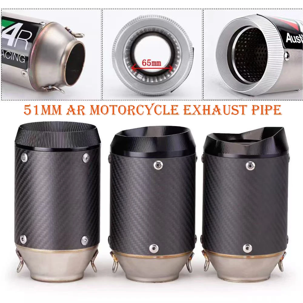 51mm universal exhaust pipe for Suzuki K7K8,CFMOTO 250SR 450SR Kawasak ZX4R ZX6R, Z400, Z800,Z900 Modification AR exhaust pipe.
51mm universal exhaust pipe for Suzuki K7K8,CFMOTO 250SR 450SR Kawasak ZX4R ZX6R, Z400, Z800,Z900 Modification AR exhaust pipe.