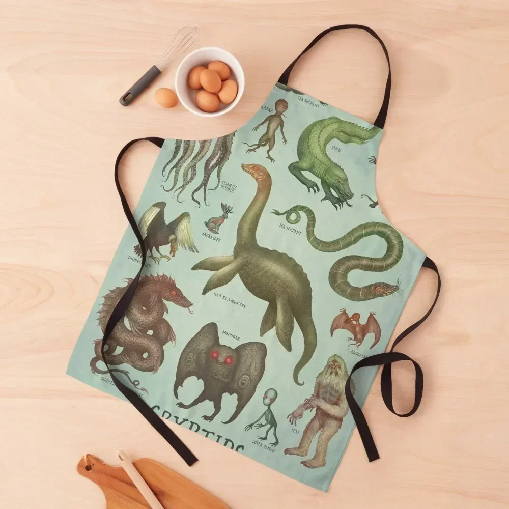 Cryptids - Cryptozoology species Apron Chef Uniform For Men For Nail Stylist christmas decoration Apron
Cryptids - Cryptozoology species Apron Chef Uniform For Men For Nail Stylist christmas decoration Apron