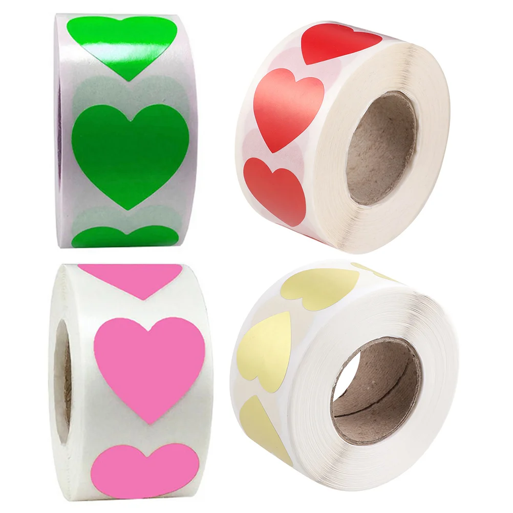 4 Rolls Sealing Stickers For Packaging Labels Household Roll Sticker for Packaging Gifts Multi Function Valentine Theme
4 Rolls Sealing Stickers For Packaging Labels Household Roll Sticker for Packaging Gifts Multi Function Valentine Theme