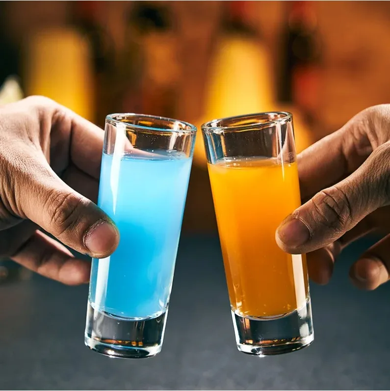 20ml/60ml Small Wine Glass Classic Shot Glass Light Luxury Transparent Spirits Cup Elegant Cocktail Vodka Glasses Bar Glassware
20ml/60ml Small Wine Glass Classic Shot Glass Light Luxury Transparent Spirits Cup Elegant Cocktail Vodka Glasses Bar Glassware