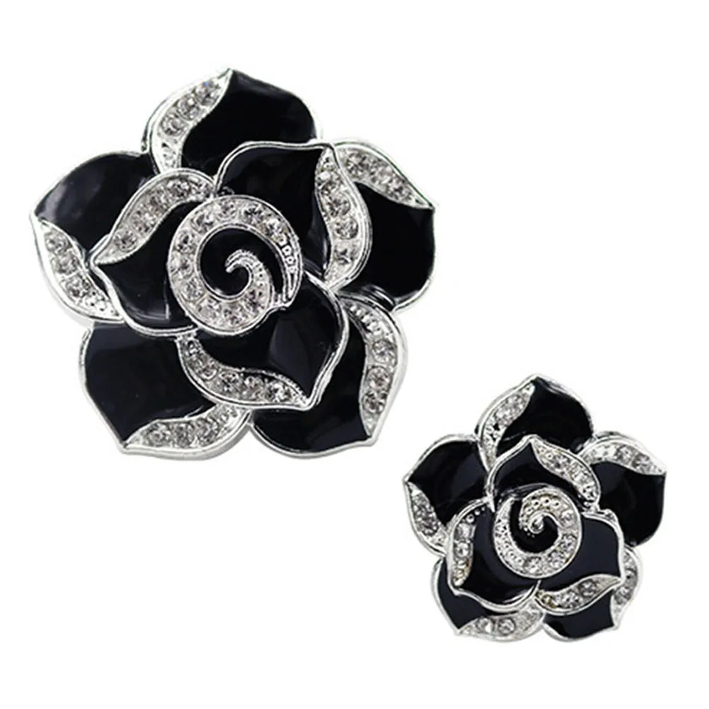 Rhinestone Camellia Car Air Freshener Vent Holder Black Diffuser Fragrance Decor Flower Easy Install
Rhinestone Camellia Car Air Freshener Vent Holder Black Diffuser Fragrance Decor Flower Easy Install