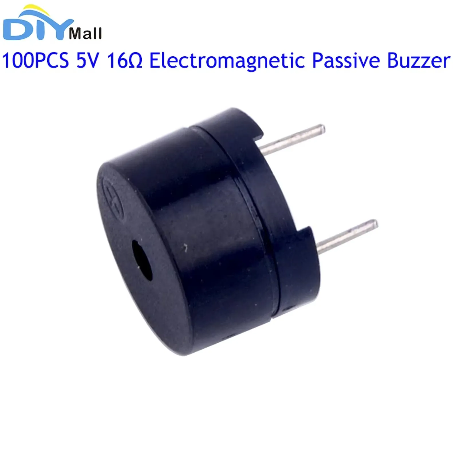 100pcs 5V 16Ω Electromagnetic Passive Buzzer 16ohm Ultra-thin Mini Alarm 85db for DIY Electronic Experiment
100pcs 5V 16Ω Electromagnetic Passive Buzzer 16ohm Ultra-thin Mini Alarm 85db for DIY Electronic Experiment