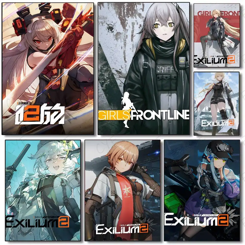 Game Girls' Frontline 2 Exilium Poster High Quality Dorm Living Room Aesthetic Wall Decoration Painting Stickers Gift
Game Girls' Frontline 2 Exilium Poster High Quality Dorm Living Room Aesthetic Wall Decoration Painting Stickers Gift