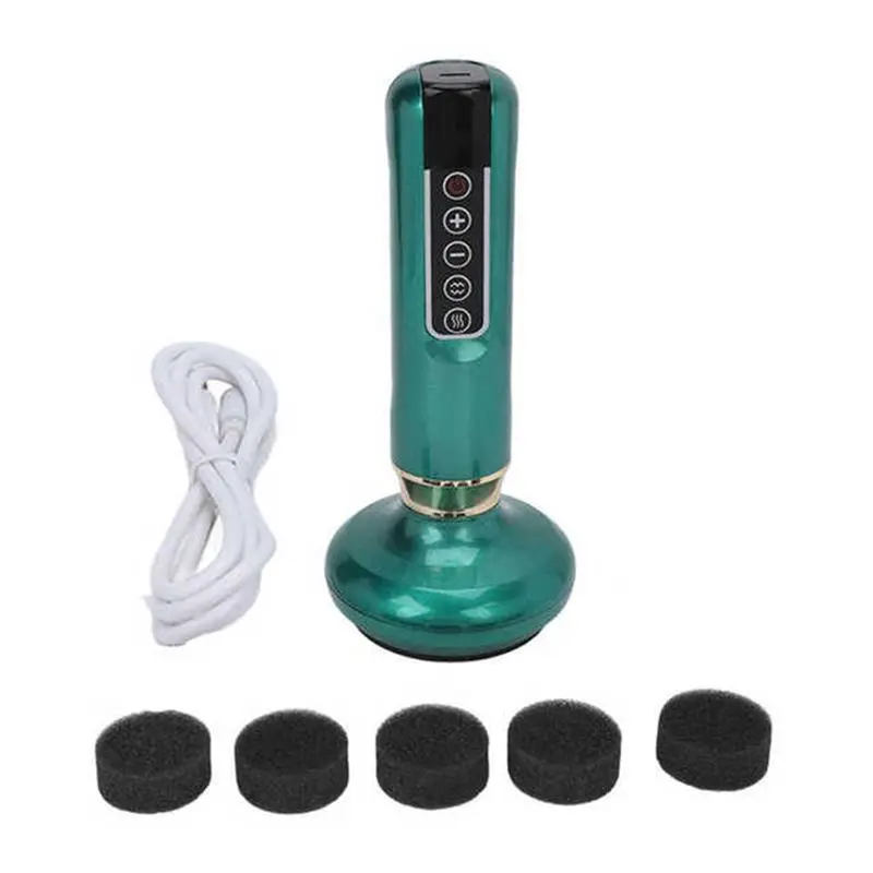 Electric Guasha Massager 12 Suction Gears Steel Balls Negative Pressure Cupping Meridians Massage Machien Scraping
Electric Guasha Massager 12 Suction Gears Steel Balls Negative Pressure Cupping Meridians Massage Machien Scraping