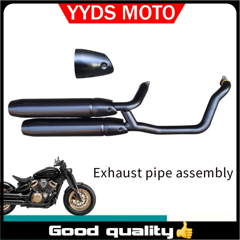 【Good quality】For BENDA Napoleon Bob 450 original exhaust pipe, genuine factory exhaust pipe benda napoleon bob 450
【Good quality】For BENDA Napoleon Bob 450 original exhaust pipe, genuine factory exhaust pipe benda napoleon bob 450
