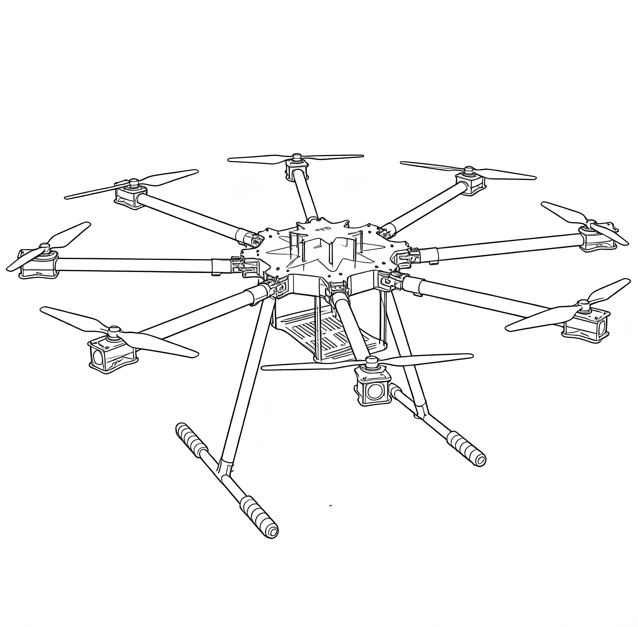 SKyEye LX1100 8Axle Octocopter Umbrella Type Folding Frame Multicopter Electronic Retractable Landing Skid DJI S1000 Tarot X8
SKyEye LX1100 8Axle Octocopter Umbrella Type Folding Frame Multicopter Electronic Retractable Landing Skid DJI S1000 Tarot X8