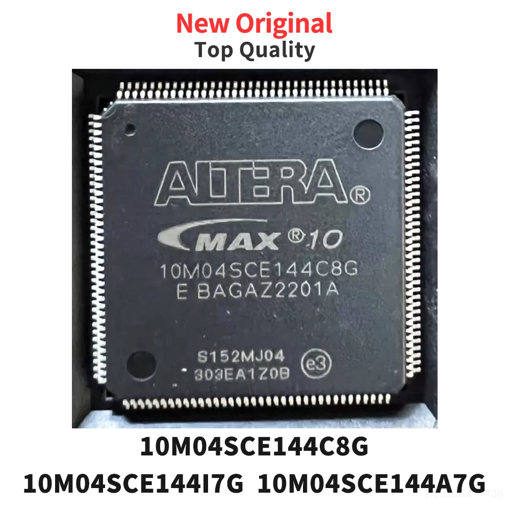 (1 Piece) 10M04SCE144C8G 10M04SCE144I7G 10M04SCE144A7G QFP New Original
(1 Piece) 10M04SCE144C8G 10M04SCE144I7G 10M04SCE144A7G QFP New Original