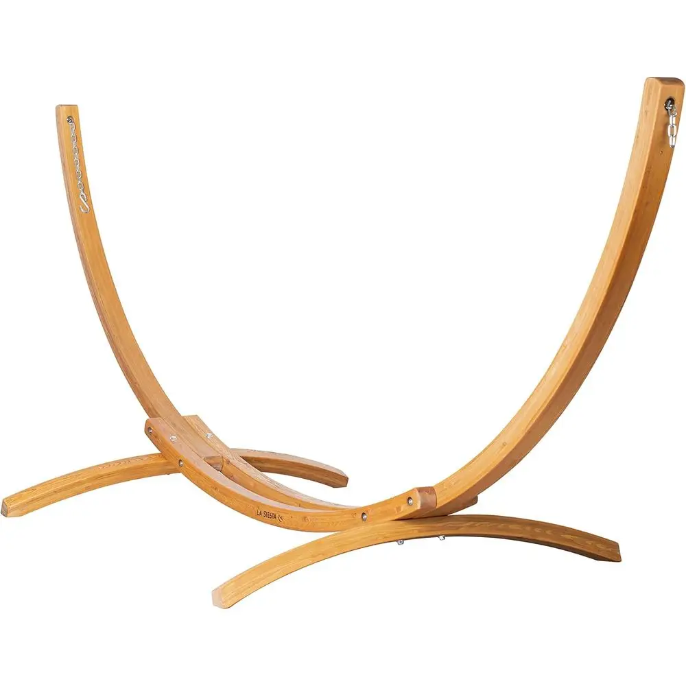 Nature Wood Hammock Stand, SC-Certified Larch Wood, Suitable for Indoor and Outdoor Use, Heavy-Duty for Double Hammocks
Nature Wood Hammock Stand, SC-Certified Larch Wood, Suitable for Indoor and Outdoor Use, Heavy-Duty for Double Hammocks