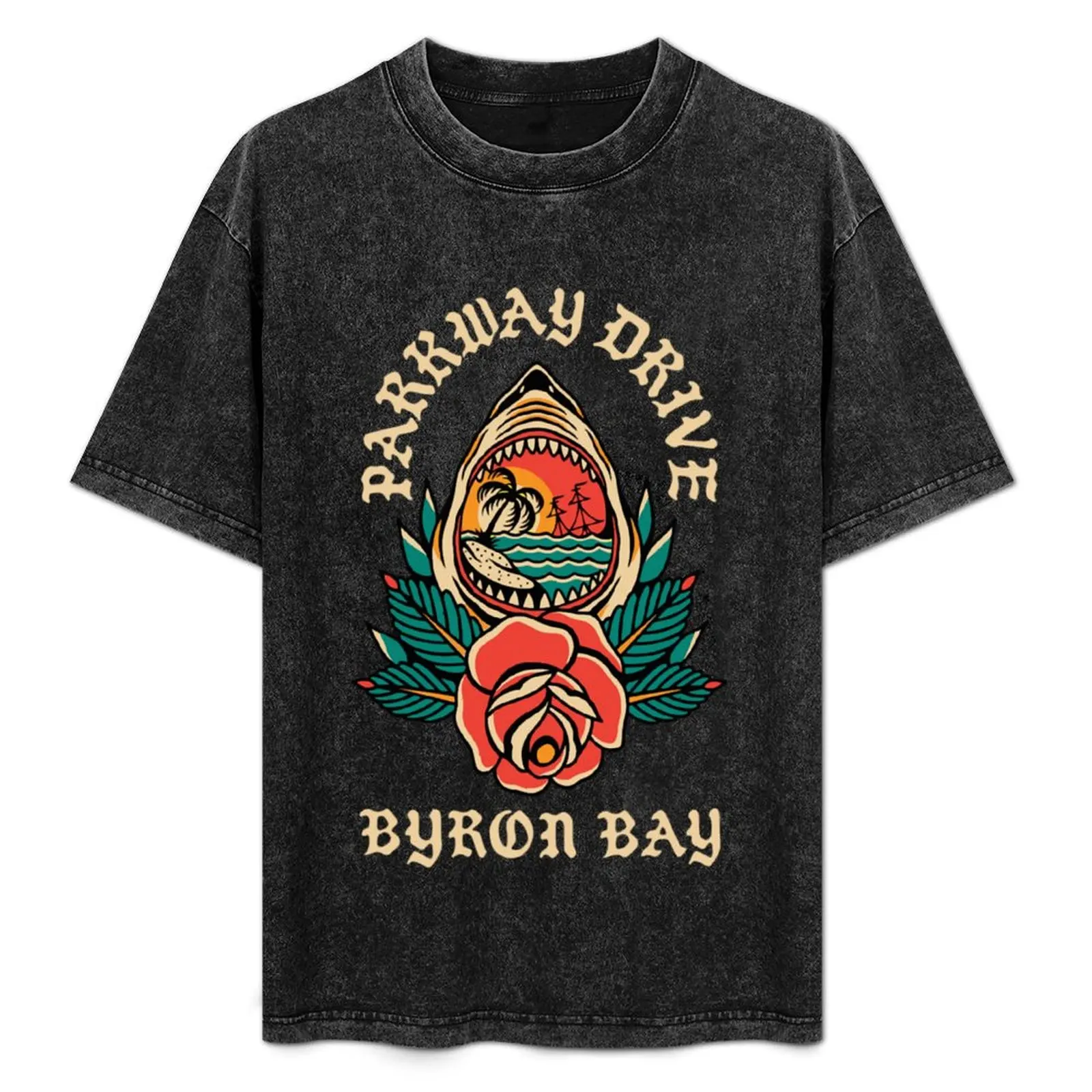 Parkway Drive Merch Byron Shark T-Shirt Casual Simple Design Short Sleeve Shirt
Parkway Drive Merch Byron Shark T-Shirt Casual Simple Design Short Sleeve Shirt
