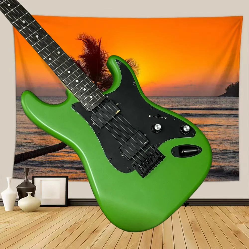 In Stock Green STSS Mahogany Body Rosewood Neck High-end Upgraded Version Electric Guitar Free Shipping
In Stock Green STSS Mahogany Body Rosewood Neck High-end Upgraded Version Electric Guitar Free Shipping