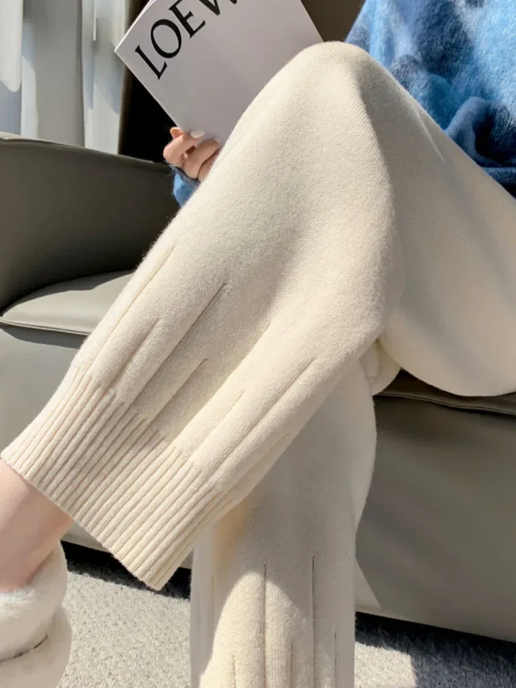 Women Casual Harem Pants Loose Trousers For Women Knitted Pants Solid Color Sweater Trousers With Pockets XT979
Women Casual Harem Pants Loose Trousers For Women Knitted Pants Solid Color Sweater Trousers With Pockets XT979