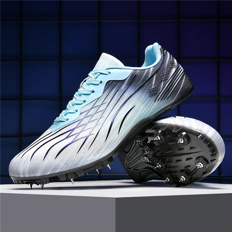 Горячие новые дышащие профессиональные кроссовки для спринта, удобные кроссовки для бега на открытом воздухе, обувь для спринта, качество очень хорошее
Горячие новые дышащие профессиональные кроссовки для спринта, удобные кроссовки для бега на открытом воздухе, обувь для спринта, качество очень хорошее