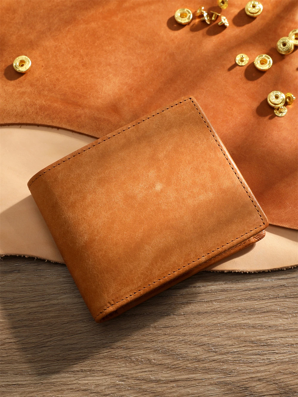 Men's High-End Vegetable Tanned Full-Grain Leather Cowhide Short Wallet Youth Driving License for Boyfriend Dad Gift
Men's High-End Vegetable Tanned Full-Grain Leather Cowhide Short Wallet Youth Driving License for Boyfriend Dad Gift