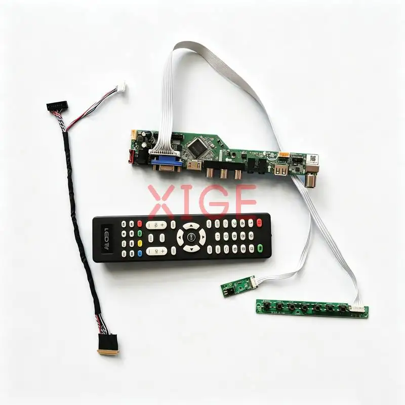 Controller Board Fit B140RW02 B140RW03 N140FGE LTN140KT01 1600*900 LVDS-40Pin USB+AV+VGA+HDMI Laptop Display Screen 1600x900 Kit
Controller Board Fit B140RW02 B140RW03 N140FGE LTN140KT01 1600*900 LVDS-40Pin USB+AV+VGA+HDMI Laptop Display Screen 1600x900 Kit