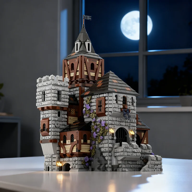 4228 деталей MOC: Средневековый Замок — Конструктор, Подарок, Креативный Коллекционный Декор, Премиум-класс для Взрослых и Детей, Игрушка для Дома и Офиса
4228 деталей MOC: Средневековый Замок — Конструктор, Подарок, Креативный Коллекционный Декор, Премиум-класс для Взрослых и Детей, Игрушка для Дома и Офиса