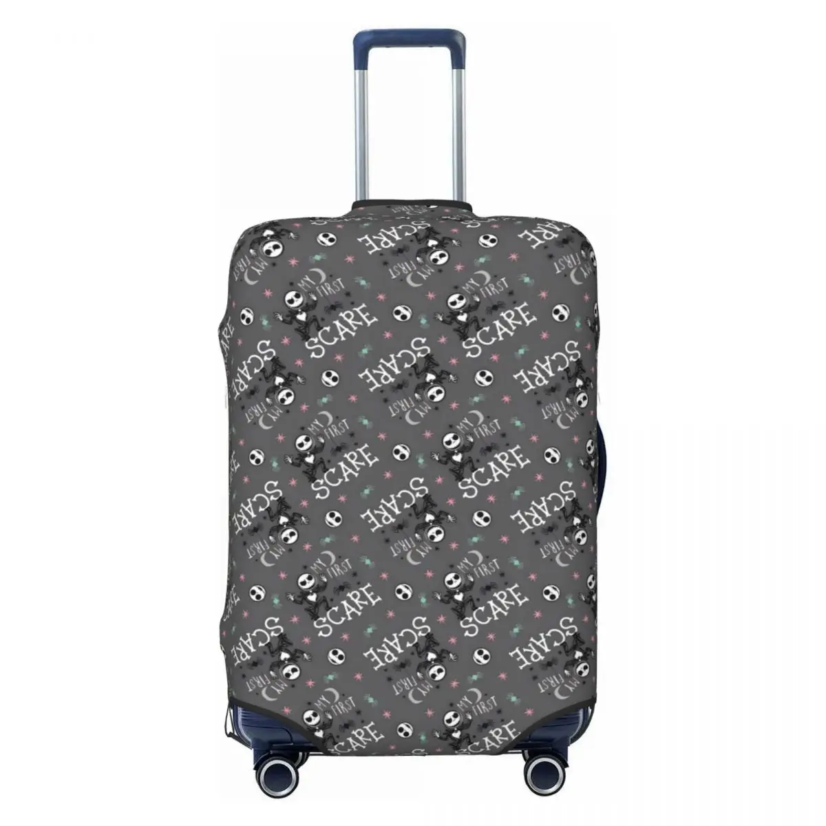 Чехол для багажа «Кошмар перед Рождеством» на заказ, эластичный готический чемодан Джека Скеллингтона, дорожный чемодан, защитные чехлы, костюм
Чехол для багажа «Кошмар перед Рождеством» на заказ, эластичный готический чемодан Джека Скеллингтона, дорожный чемодан, защитные чехлы, костюм