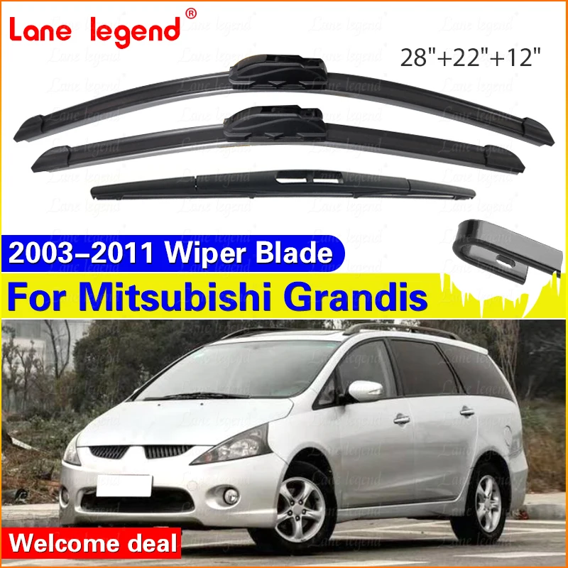 28"+22"+12" Front Rear Windshield Windscreen Washer Wiper Blade For Mitsubishi Grandis 2003-2011 Car Accessories Accsesories
28"+22"+12" Front Rear Windshield Windscreen Washer Wiper Blade For Mitsubishi Grandis 2003-2011 Car Accessories Accsesories