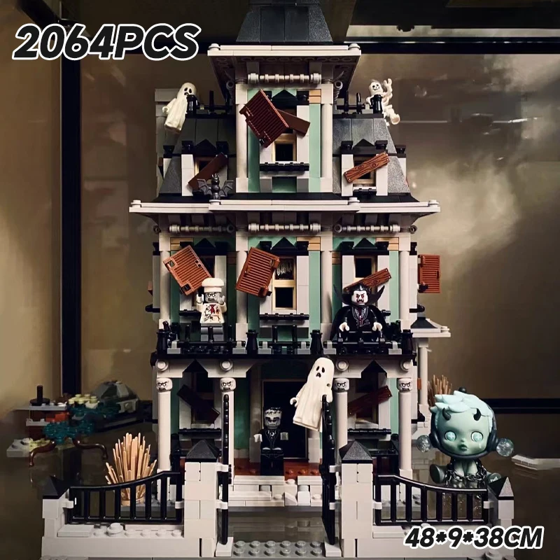 Haunted House MOC Display Haunted House Compatible 10228 16007 Building Blocks Bricks Birthday Christmas Toy Gift
Haunted House MOC Display Haunted House Compatible 10228 16007 Building Blocks Bricks Birthday Christmas Toy Gift