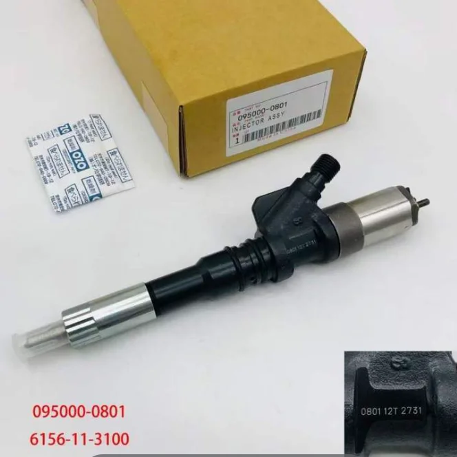 Komatsu 6D125 Engine Excavator Construction Machinery Parts. Injector 6251-11-3200, 095000-6640
Komatsu 6D125 Engine Excavator Construction Machinery Parts. Injector 6251-11-3200, 095000-6640