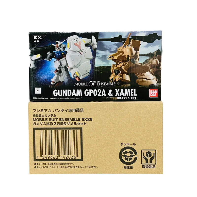 Bandai оригинальный комплект модели Gundam, аниме-фигурка MSE EX36 GP02A, экшн-фигурки, игрушки, коллекционные украшения, подарки для детей
Bandai оригинальный комплект модели Gundam, аниме-фигурка MSE EX36 GP02A, экшн-фигурки, игрушки, коллекционные украшения, подарки для детей