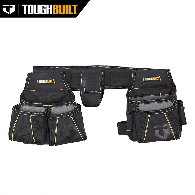 ToughBuilt TB-303-4Carpenter Tool Belt with 2 Hammer Holders Heavy Duty Deluxe Premium Quality Durable Adjustable Size
ToughBuilt TB-303-4Carpenter Tool Belt with 2 Hammer Holders Heavy Duty Deluxe Premium Quality Durable Adjustable Size