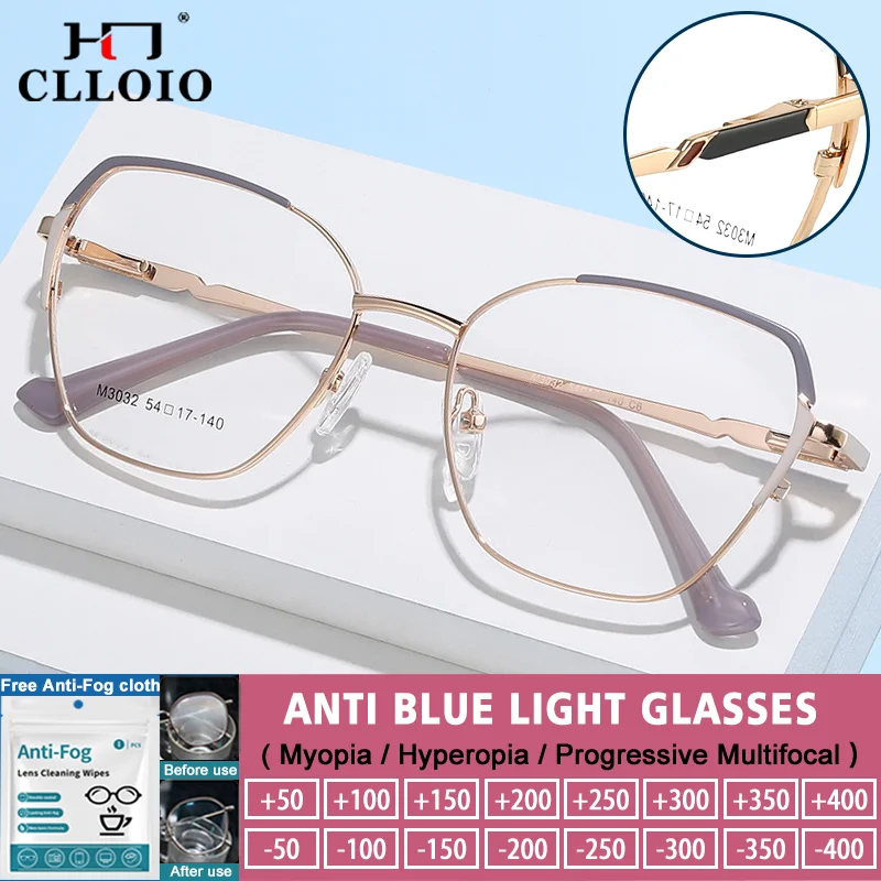 CLLOIO Geometric Design Fashion Anti-blue Light Reading Glasses Women Myopia Hyperopia Customized Prescription Computer Eyeware
CLLOIO Geometric Design Fashion Anti-blue Light Reading Glasses Women Myopia Hyperopia Customized Prescription Computer Eyeware