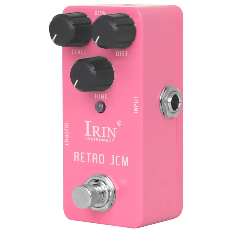 A99I-IRIN Effect Electric Guitar Effect Pedal True Bypass Pedal Metal Casing Guitar Accessories(RETRO JCM)
A99I-IRIN Effect Electric Guitar Effect Pedal True Bypass Pedal Metal Casing Guitar Accessories(RETRO JCM)