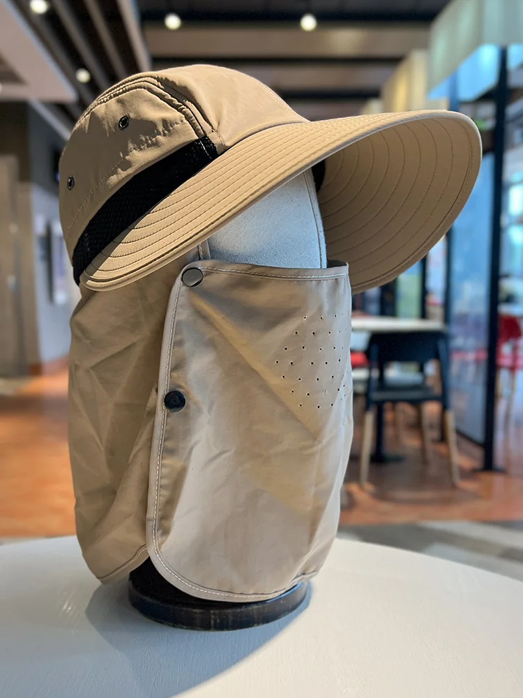 Sun protection cap women's face shawl neck protection bucket hat outdoor quick drying breathable camping mountaineering hat
Sun protection cap women's face shawl neck protection bucket hat outdoor quick drying breathable camping mountaineering hat