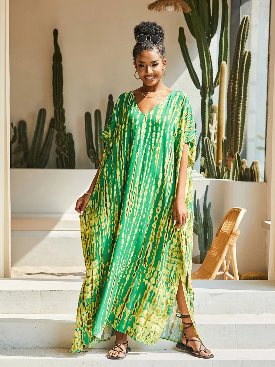 2023 Tie Dye Striped Long Kaftan Women Swimsuit Cover-ups Boho Beach Dress Sarong Woman Clothing Robe Beachwear Maxi Dresses
2023 Tie Dye Striped Long Kaftan Women Swimsuit Cover-ups Boho Beach Dress Sarong Woman Clothing Robe Beachwear Maxi Dresses