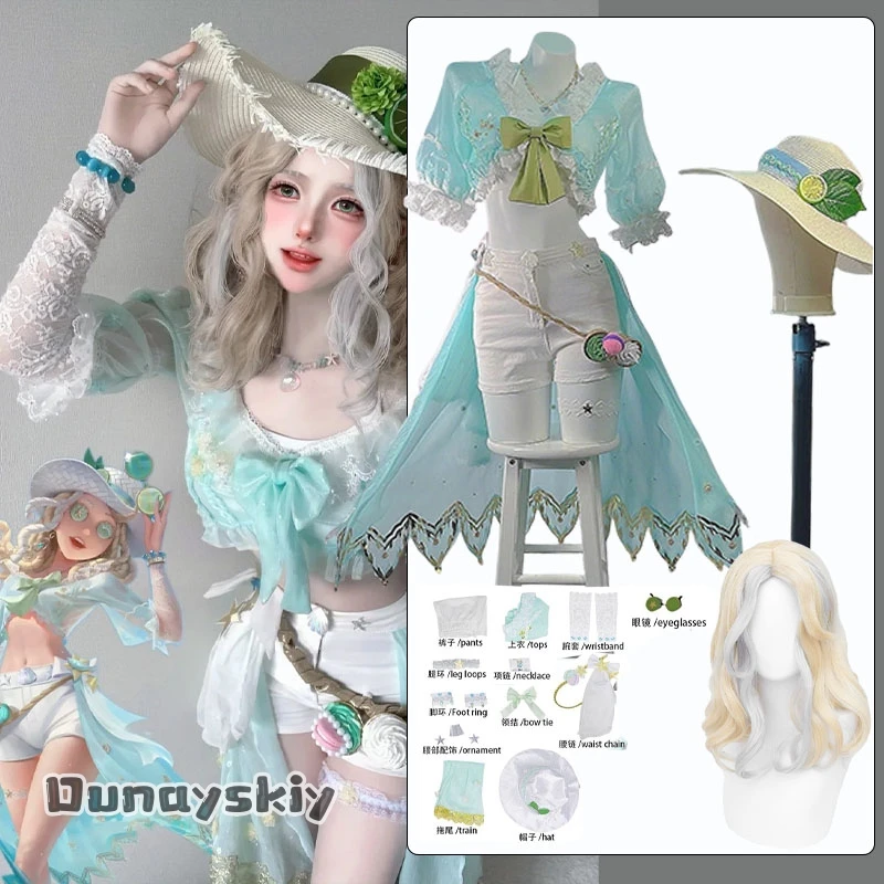 Game Identity V Cosplay Costumes Survivor Barmaid Demi Bourbon Sea Salt Mocktail Skin Role-playing Women's Dresses Anime Outfits
Game Identity V Cosplay Costumes Survivor Barmaid Demi Bourbon Sea Salt Mocktail Skin Role-playing Women's Dresses Anime Outfits